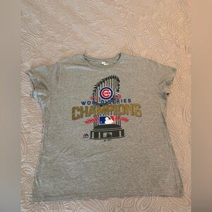 Women’s Chicago Cubs 2016 World Series Champions TShirt